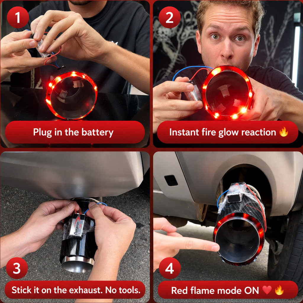FireTail LED Exhaust Tip