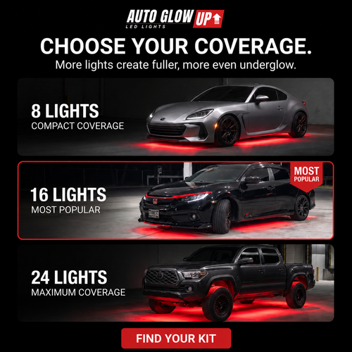 Easy Install Auto LED Light Kit