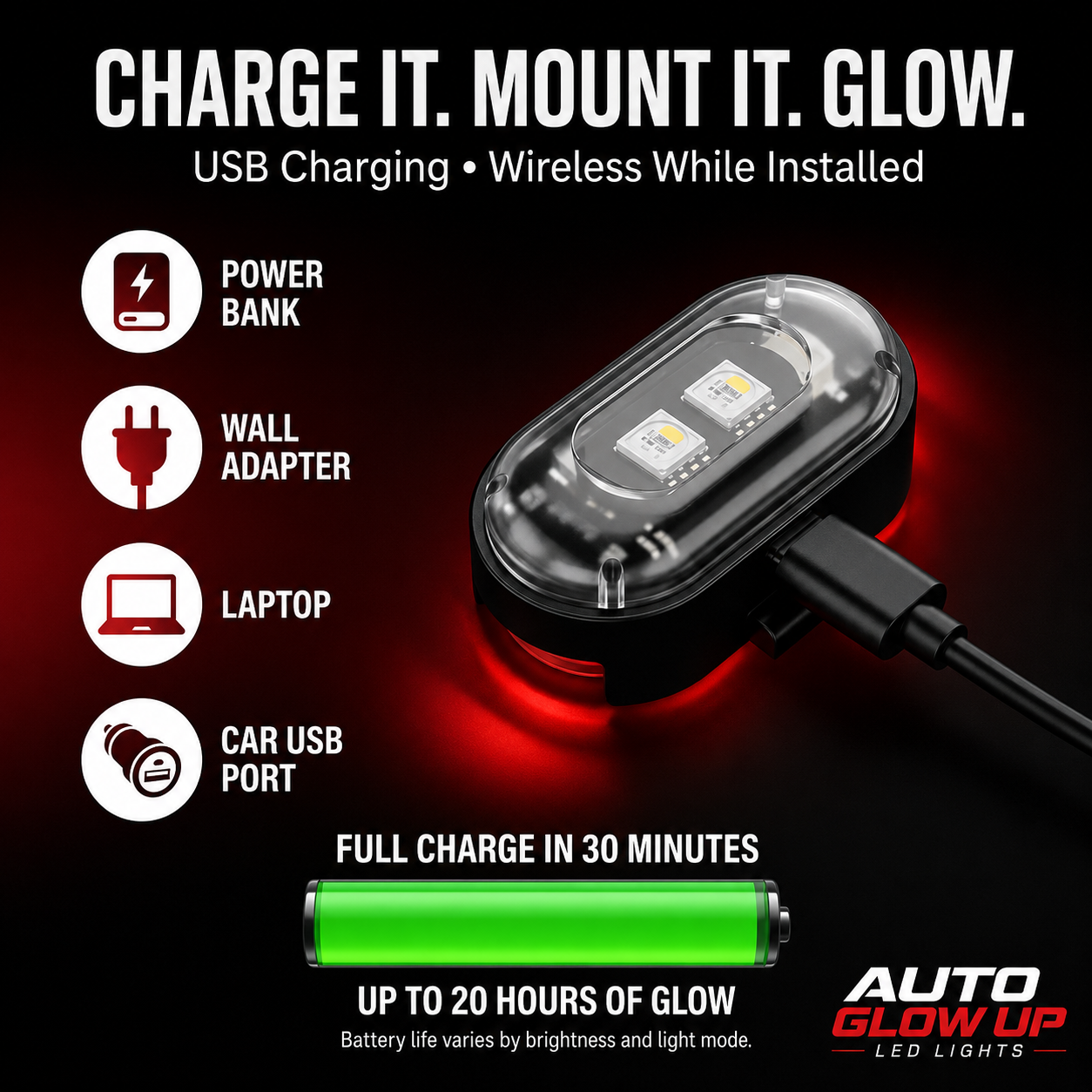 Easy Install Auto LED Light Kit