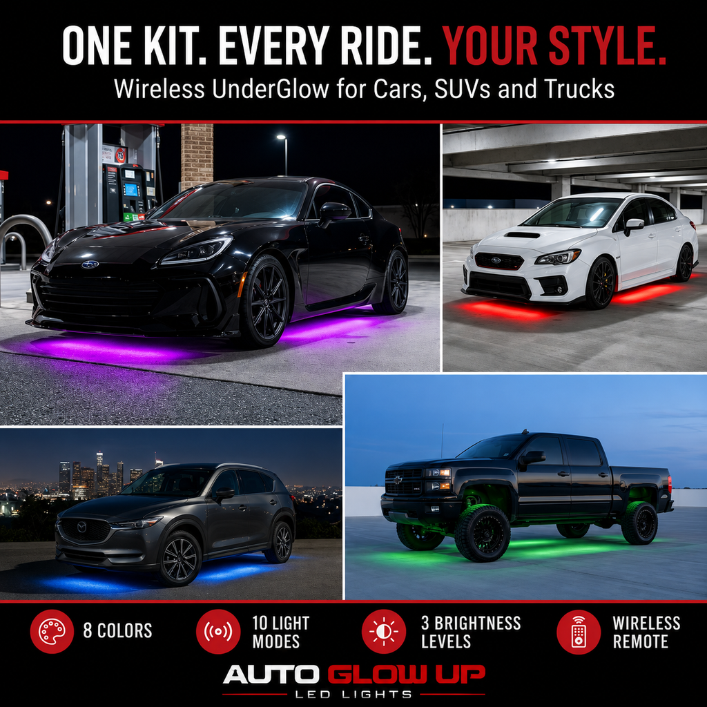 Easy Install Auto LED Light Kit