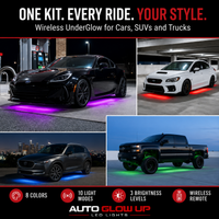 Easy Install Auto LED Light Kit