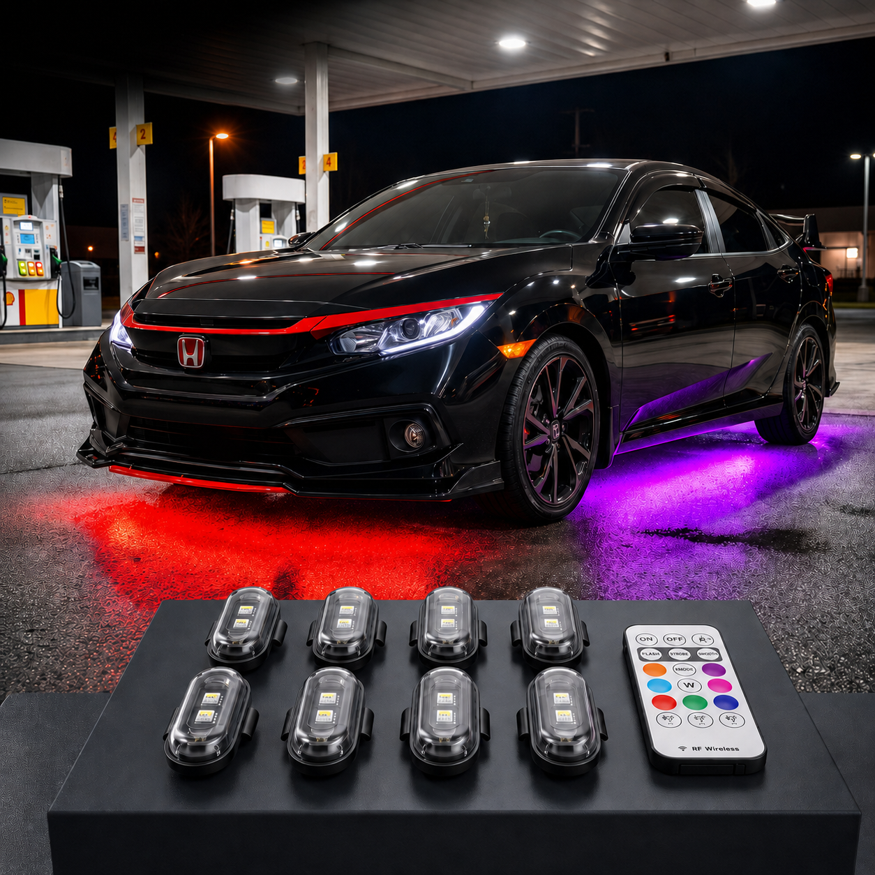 Easy Install Auto LED Light Kit